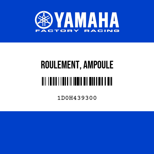 ROULEMENT, AMPOULE