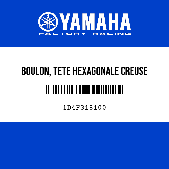 BOULON, TETE HEXAGONALE CREUSE