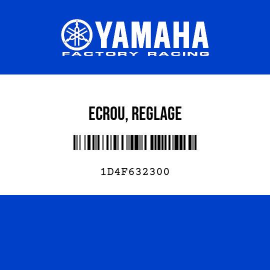 ECROU, REGLAGE