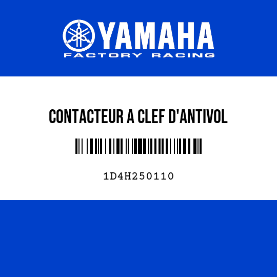 CONTACTEUR A CLEF D'ANTIVOL