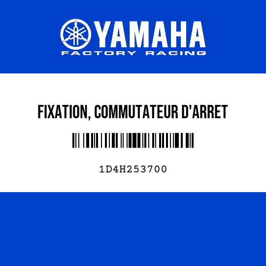FIXATION, COMMUTATEUR D'ARRET