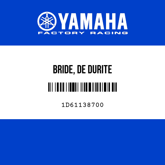 BRIDE, DE DURITE