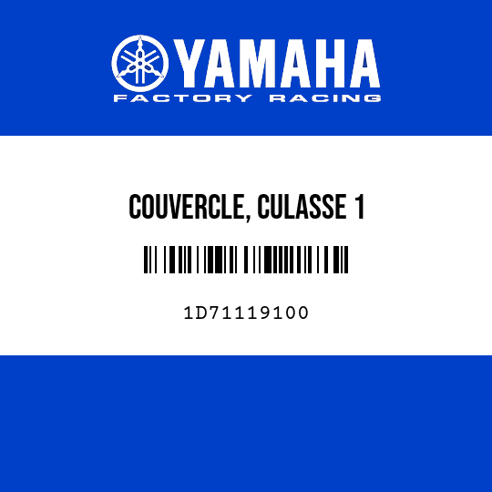 COUVERCLE, CULASSE 1