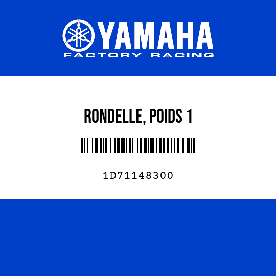 RONDELLE, POIDS 1