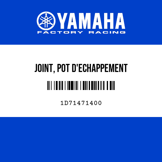 JOINT, POT D'ECHAPPEMENT