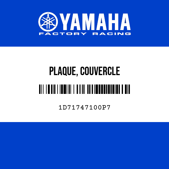 PLAQUE, COUVERCLE