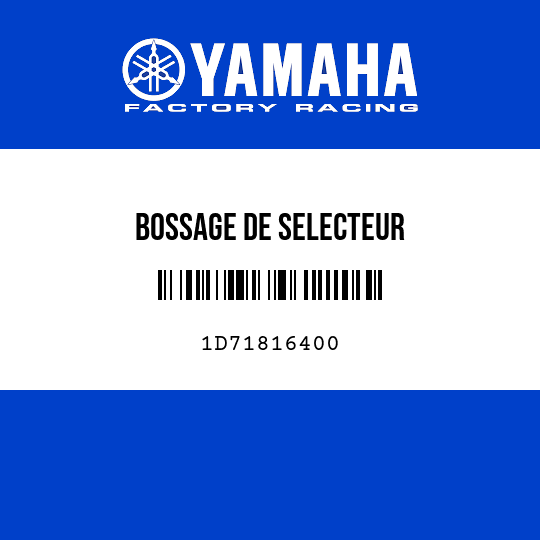 BOSSAGE DE SELECTEUR