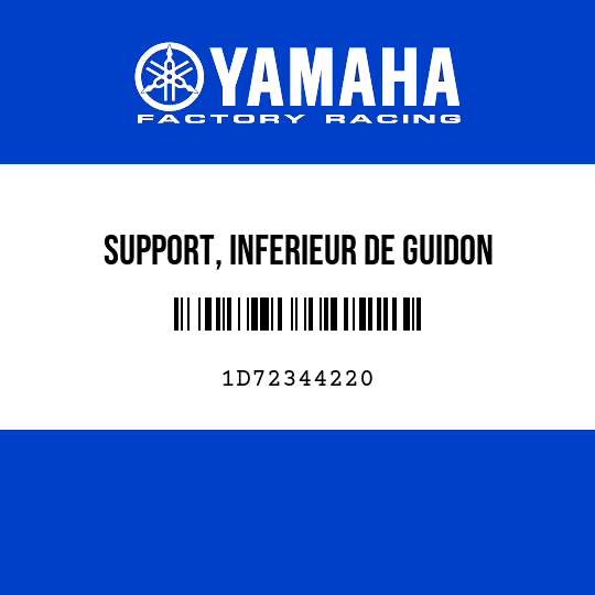 SUPPORT, INFERIEUR DE GUIDON
