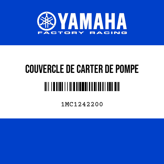 COUVERCLE DE CARTER DE POMPE
