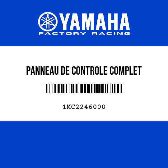 PANNEAU DE CONTROLE COMPLET