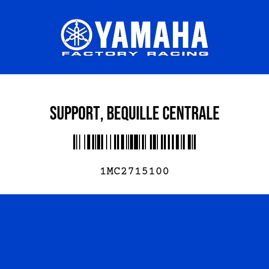 SUPPORT, BEQUILLE CENTRALE