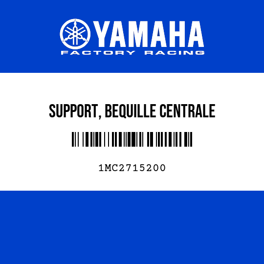 SUPPORT, BEQUILLE CENTRALE