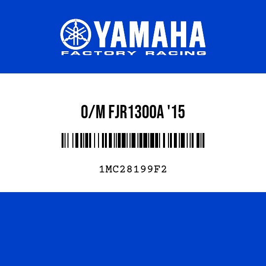 O/M FJR1300A '15