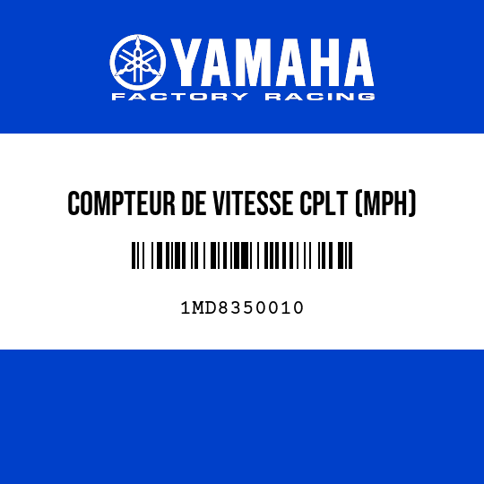 COMPTEUR DE VITESSE CPLT (MPH)