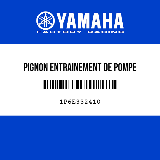 PIGNON ENTRAINEMENT DE POMPE