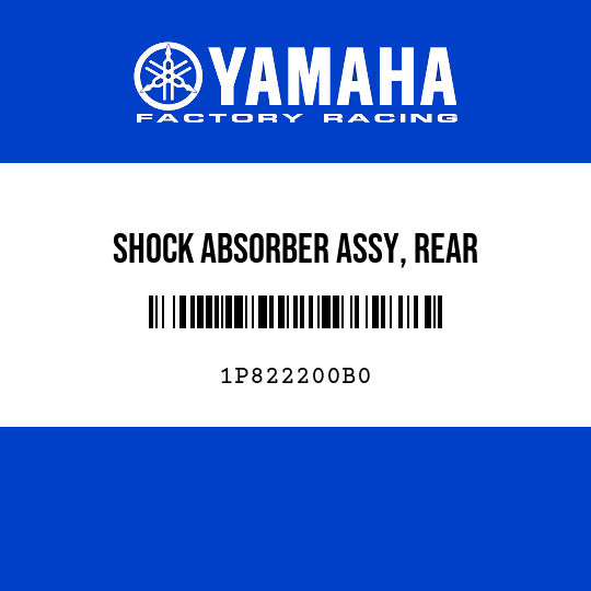 SHOCK ABSORBER ASSY, REAR