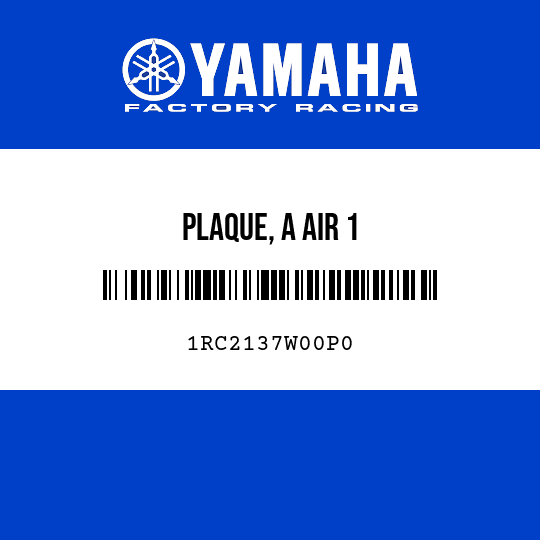 PLAQUE, A AIR 1