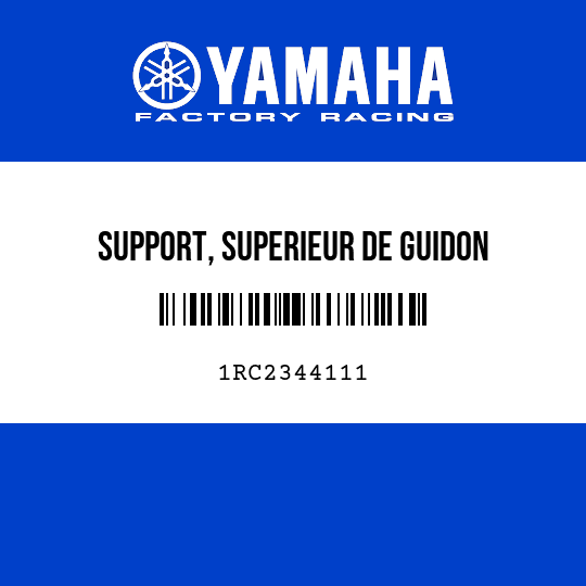 SUPPORT, SUPERIEUR DE GUIDON