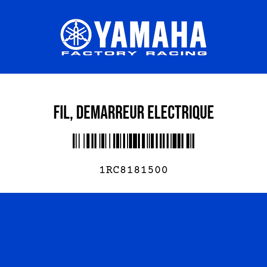 FIL, DEMARREUR ELECTRIQUE
