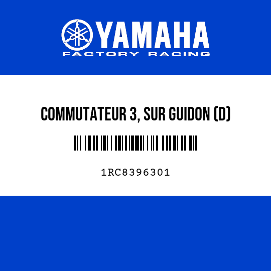 COMMUTATEUR 3, SUR GUIDON (D)