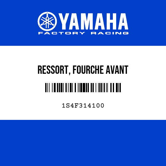 RESSORT, FOURCHE AVANT