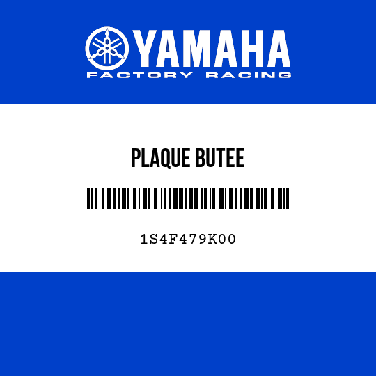 PLAQUE BUTEE