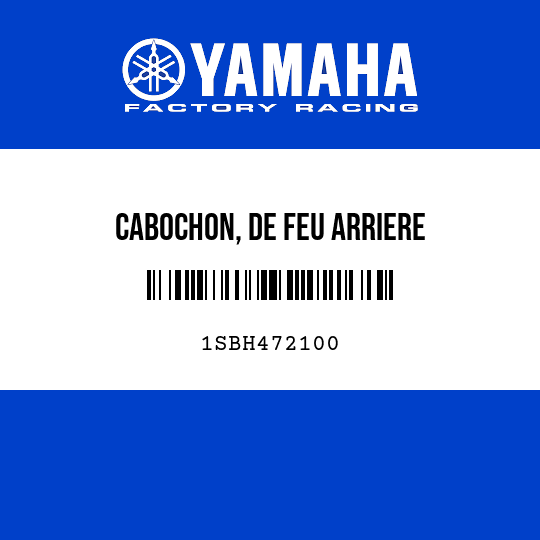 CABOCHON, DE FEU ARRIERE