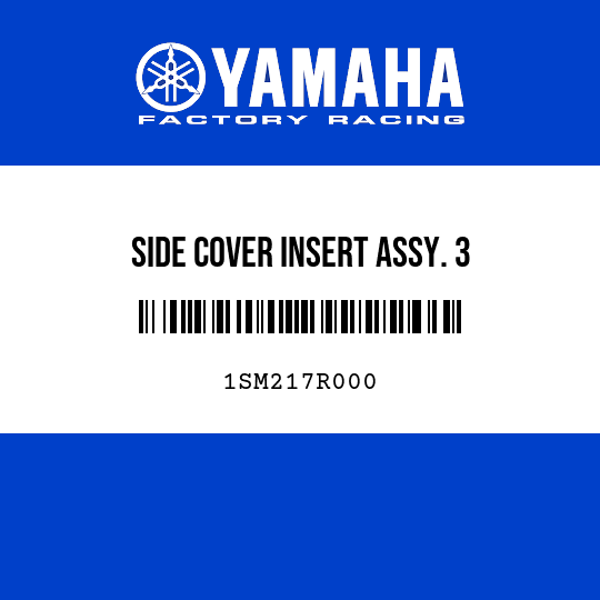 SIDE COVER INSERT ASSY. 3