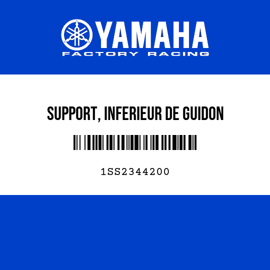 SUPPORT, INFERIEUR DE GUIDON