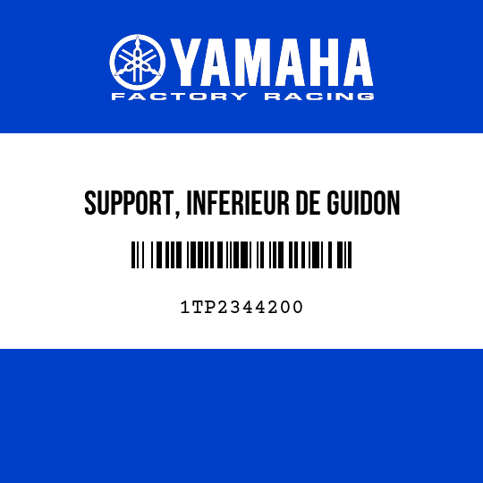 SUPPORT, INFERIEUR DE GUIDON