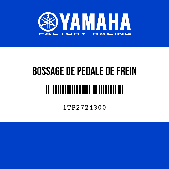 BOSSAGE DE PEDALE DE FREIN