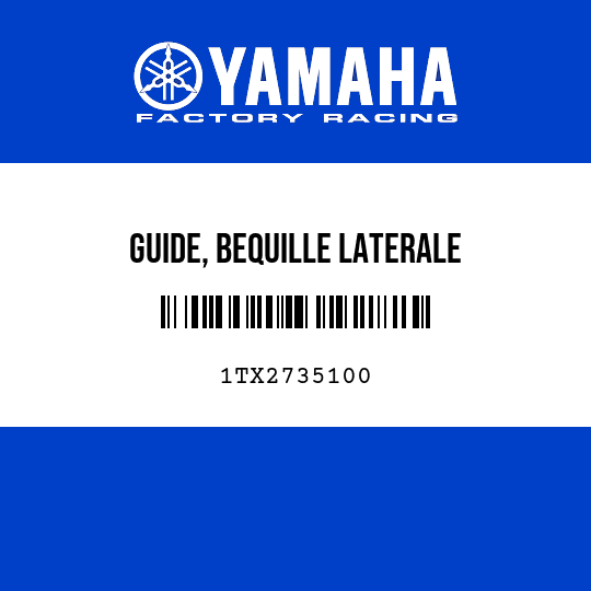 GUIDE, BEQUILLE LATERALE