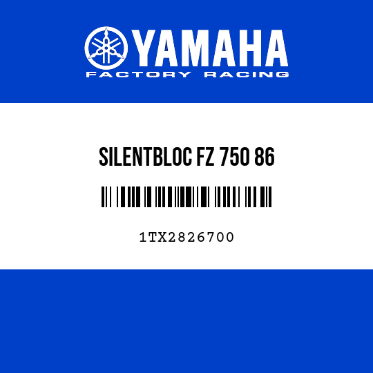 SILENTBLOC FZ 750 86
