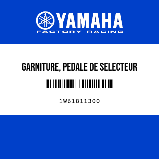 GARNITURE, PEDALE DE SELECTEUR