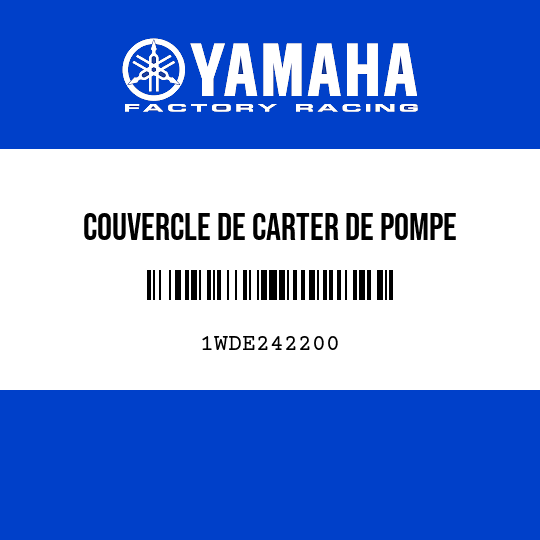 COUVERCLE DE CARTER DE POMPE