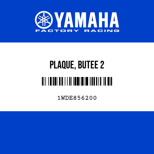 PLAQUE, BUTEE 2