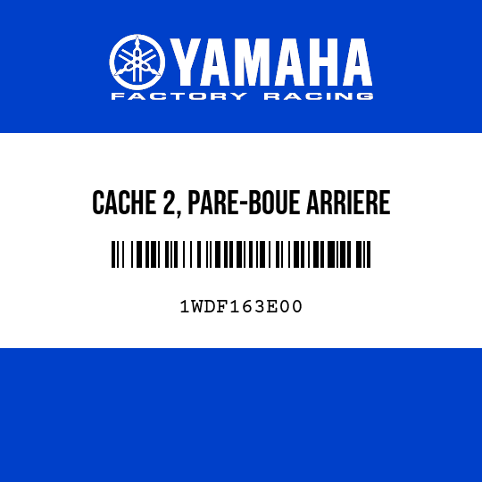 CACHE 2, PARE-BOUE ARRIERE