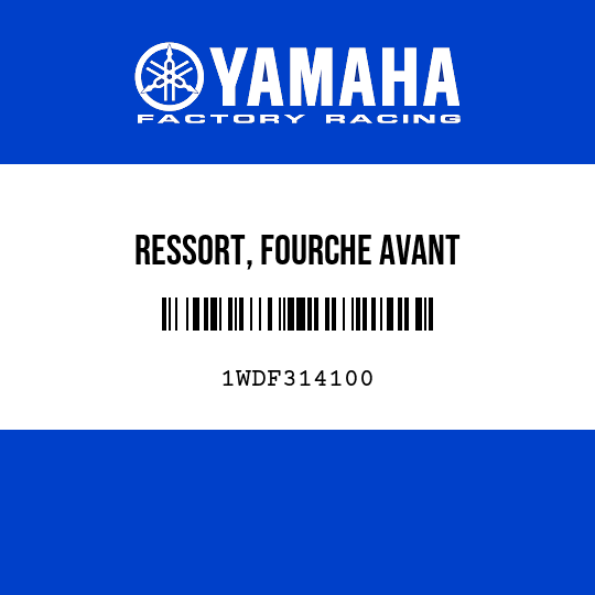 RESSORT, FOURCHE AVANT