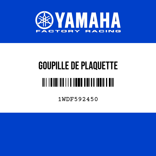 GOUPILLE DE PLAQUETTE