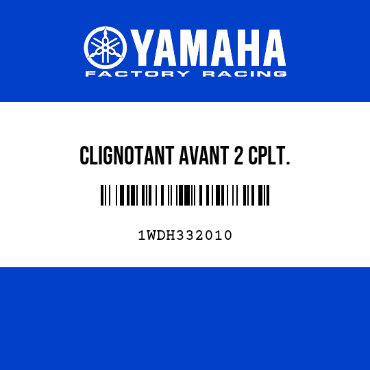 CLIGNOTANT AVANT 2 CPLT.