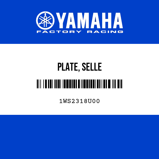 PLATE, SELLE