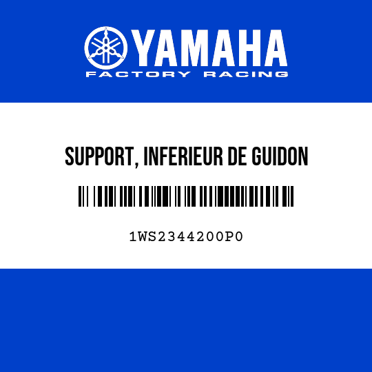SUPPORT, INFERIEUR DE GUIDON