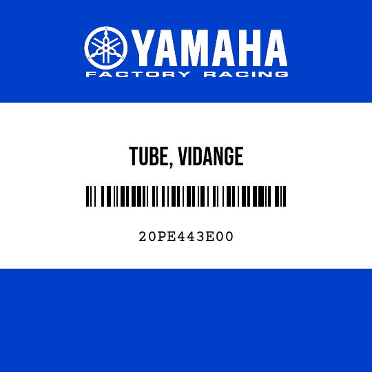 TUBE, VIDANGE