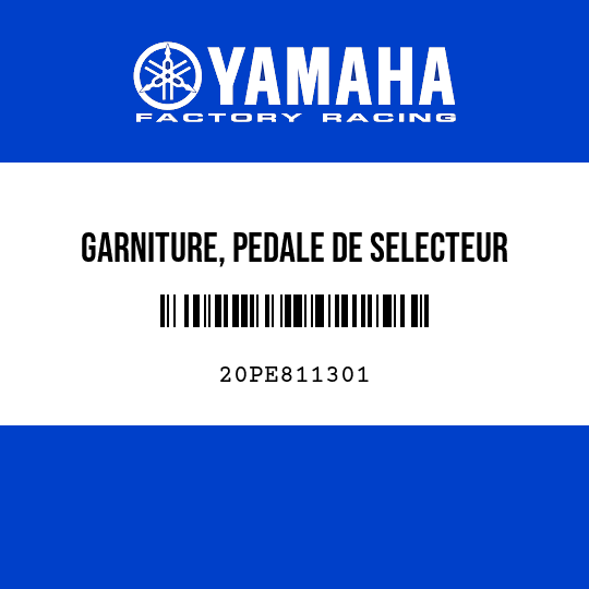 GARNITURE, PEDALE DE SELECTEUR