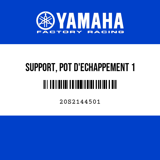 SUPPORT, POT D'ECHAPPEMENT 1