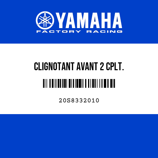 CLIGNOTANT AVANT 2 CPLT.