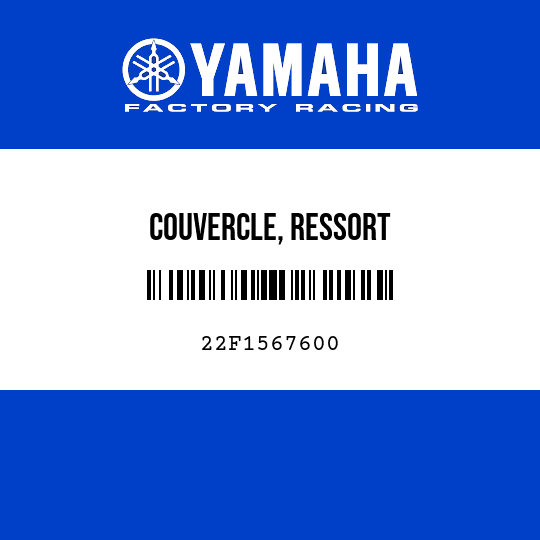 COUVERCLE, RESSORT
