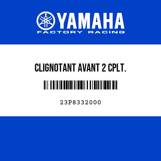 CLIGNOTANT AVANT 2 CPLT.