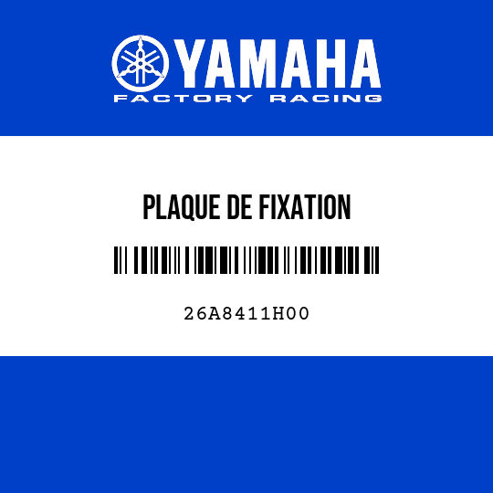 PLAQUE DE FIXATION