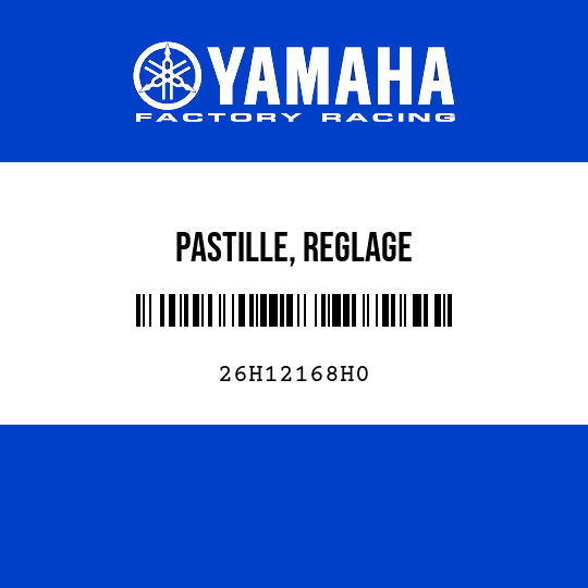 PASTILLE, REGLAGE